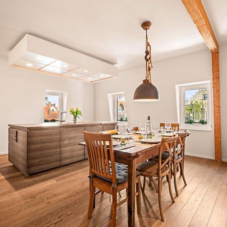 Ferienwohnung Insel-Loft - Maisonette Auf Der Insel, Exklusiv Mit Dachterrasse Lindau  Exterior photo